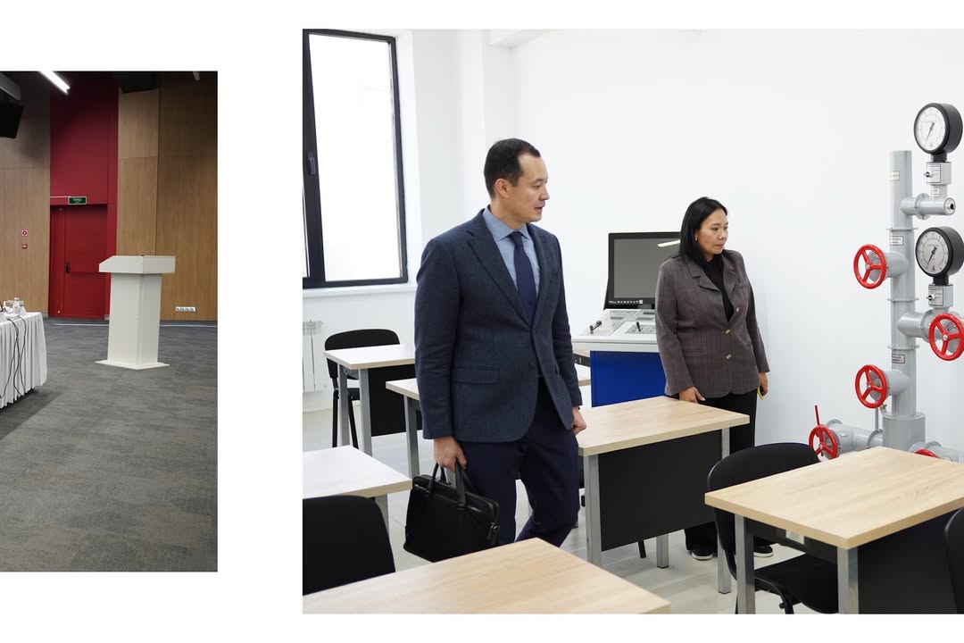 Визит Санжара Жаркешова в Utebaev University